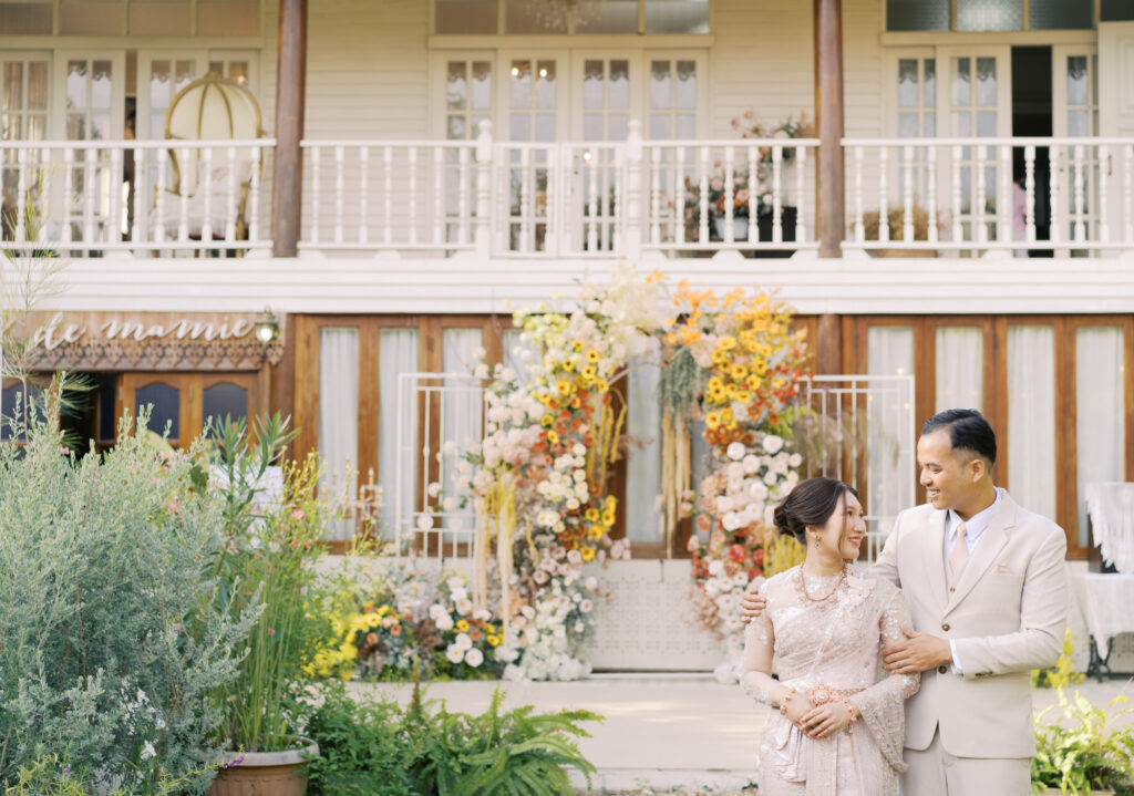 thai wedding photo at Maison de Mamie wedding venue, garden wedding, Thai wedding ceremony, Thailand wedding destination,
Thailand wedding venue, vintage wedding, thai-chinese wedding, wedding inter