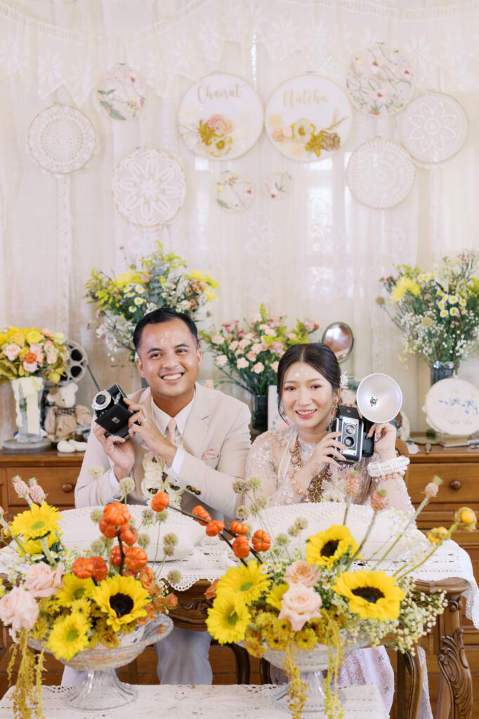 thai wedding photo at Maison de Mamie wedding venue, garden wedding, Thai wedding ceremony, Thailand wedding destination,
Thailand wedding venue, vintage wedding, thai-chinese wedding, wedding inter