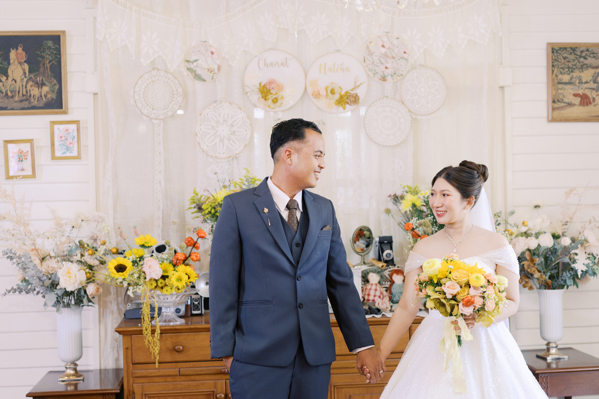 thai wedding photo at Maison de Mamie wedding venue, garden wedding, Thai wedding ceremony, Thailand wedding destination,
Thailand wedding venue, vintage wedding, thai-chinese wedding, wedding inter