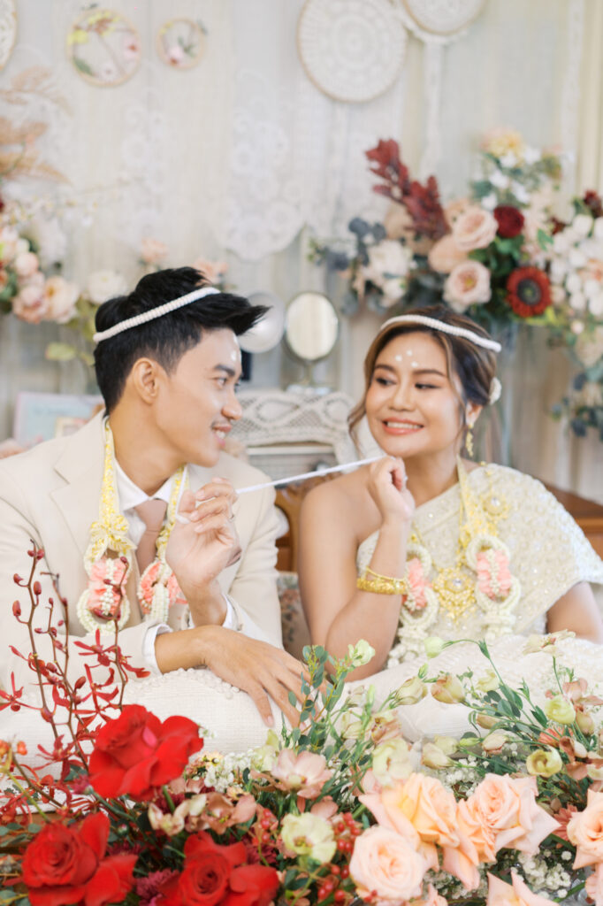thai wedding photo at Maison de Mamie wedding venue, garden wedding, Thai wedding ceremony, Thailand wedding destination,
Thailand wedding venue, vintage wedding