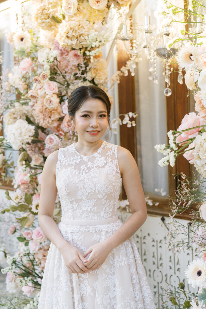 thai wedding photo at Maison de Mamie wedding venue, garden wedding, Thai wedding ceremony, Thailand wedding destination,
Thailand wedding venue, vintage wedding