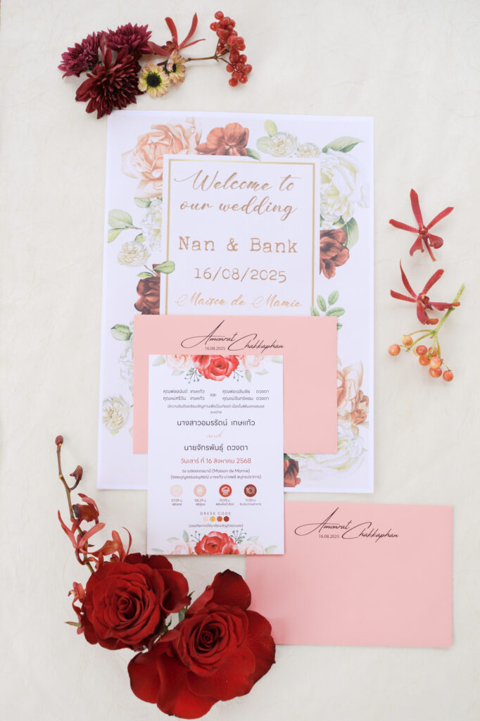 thai wedding photo at Maison de Mamie wedding venue, garden wedding, Thai wedding ceremony, Thailand wedding destination,
Thailand wedding venue, vintage wedding