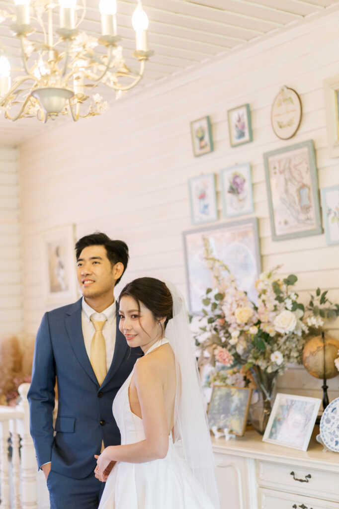 thai wedding photo at Maison de Mamie wedding venue, garden wedding, Thai wedding ceremony, Thailand wedding destination,
Thailand wedding venue, vintage wedding