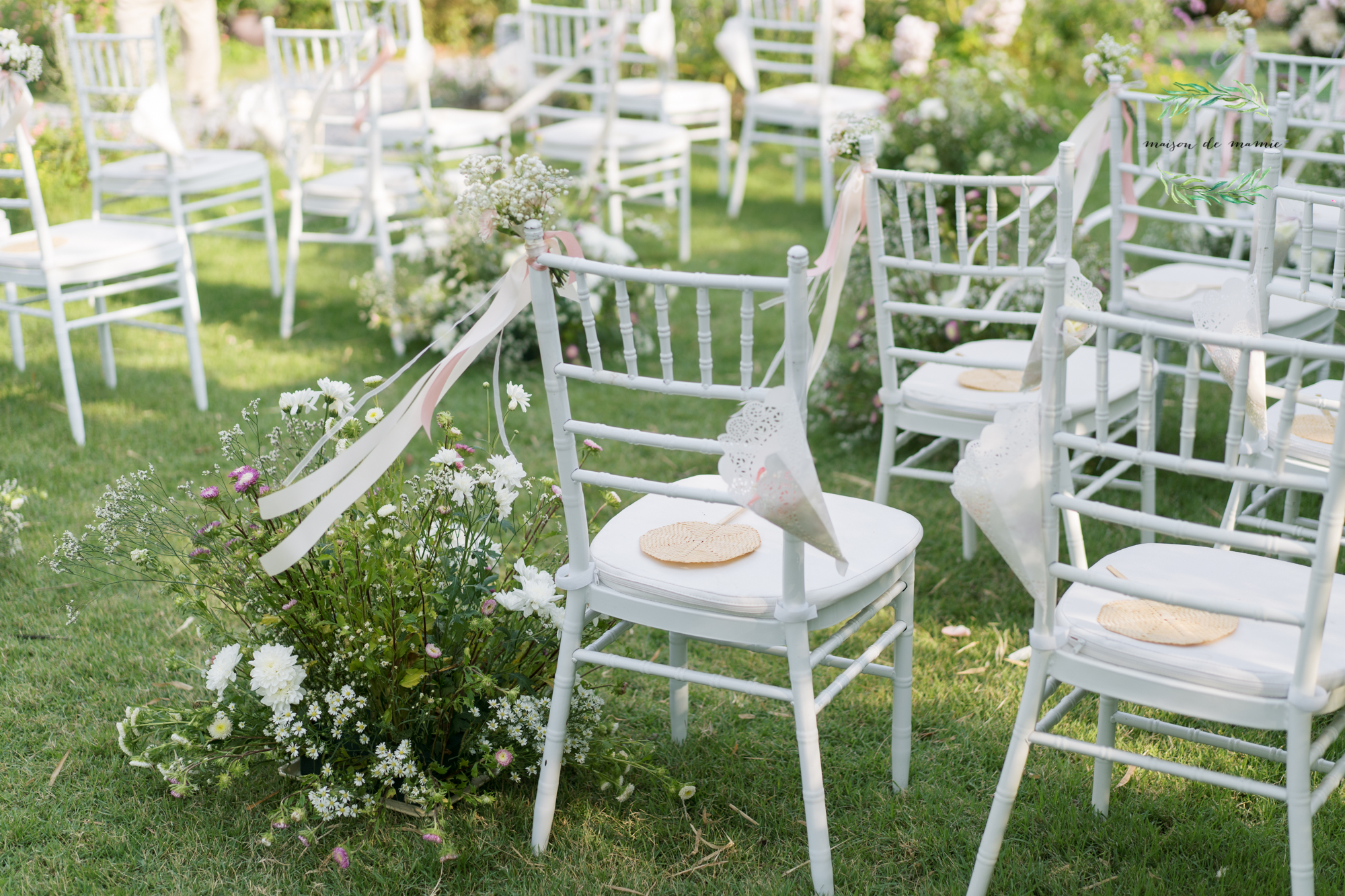 garden wedding, vow ceremony, maison de mamie wedding venue, Thailand wedding venue, สถานที่จัดงานแต่งงาน, เมซองเดอมามี, สถานที่จัดงานในสวน