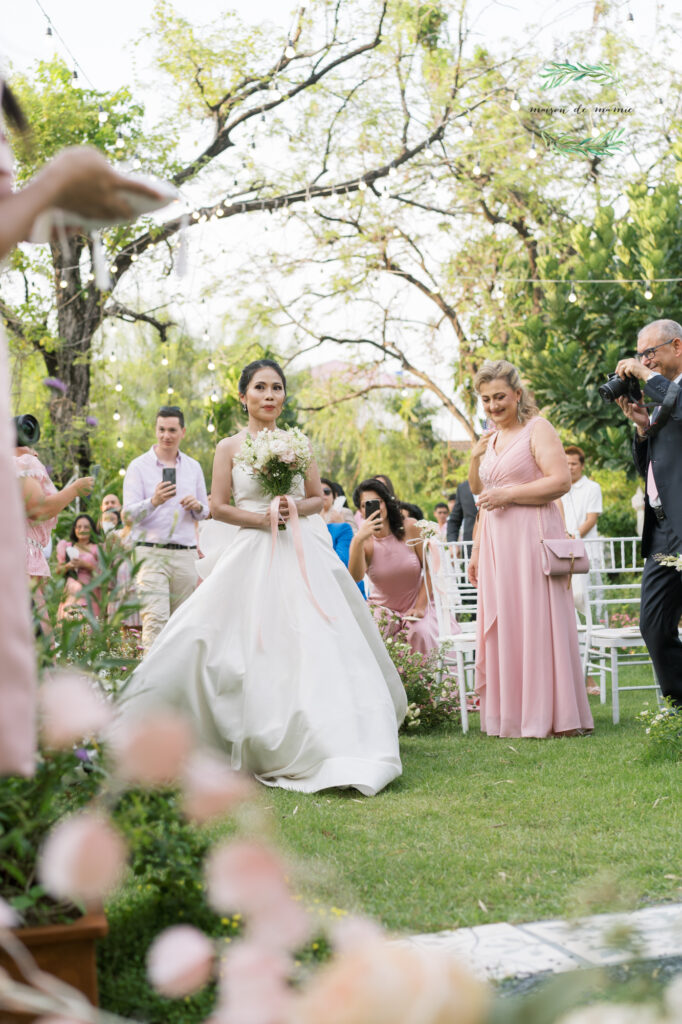 garden wedding, vow ceremony, maison de mamie wedding venue, Thailand wedding venue, สถานที่จัดงานแต่งงาน, เมซองเดอมามี, สถานที่จัดงานในสวน