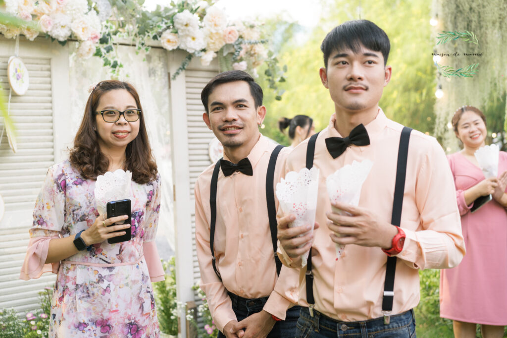 garden wedding, vow ceremony, maison de mamie wedding venue, Thailand wedding venue, สถานที่จัดงานแต่งงาน, เมซองเดอมามี, สถานที่จัดงานในสวน