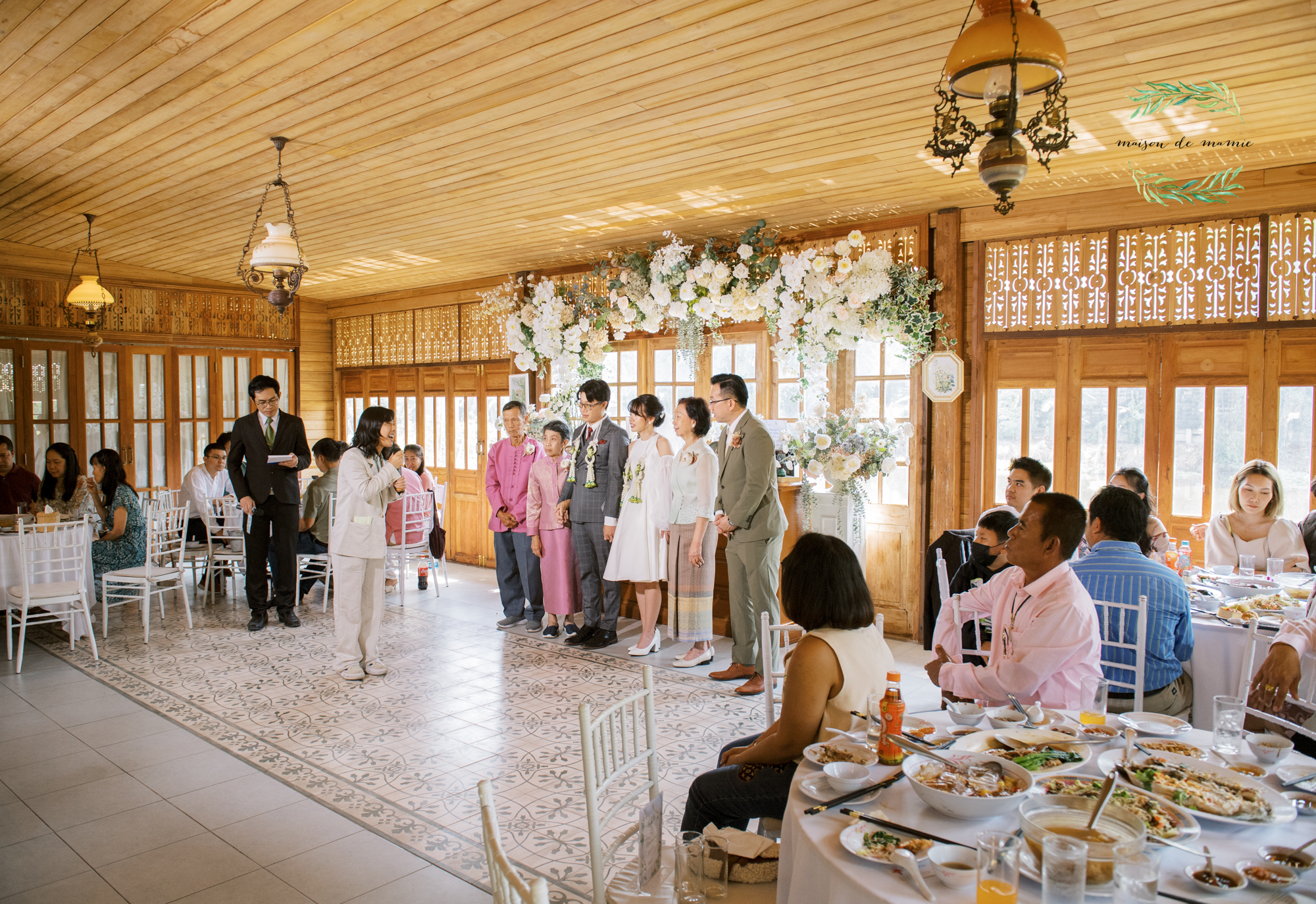 maisondemamie, wedding venue, vintage wedding, classic wedding, เมซองเดอมามี, สถานที่จัดงานแต่งงาน, gardenwedding, สถานที่จัดงานแต่งงานในสวน,พิธียกน้ำชา