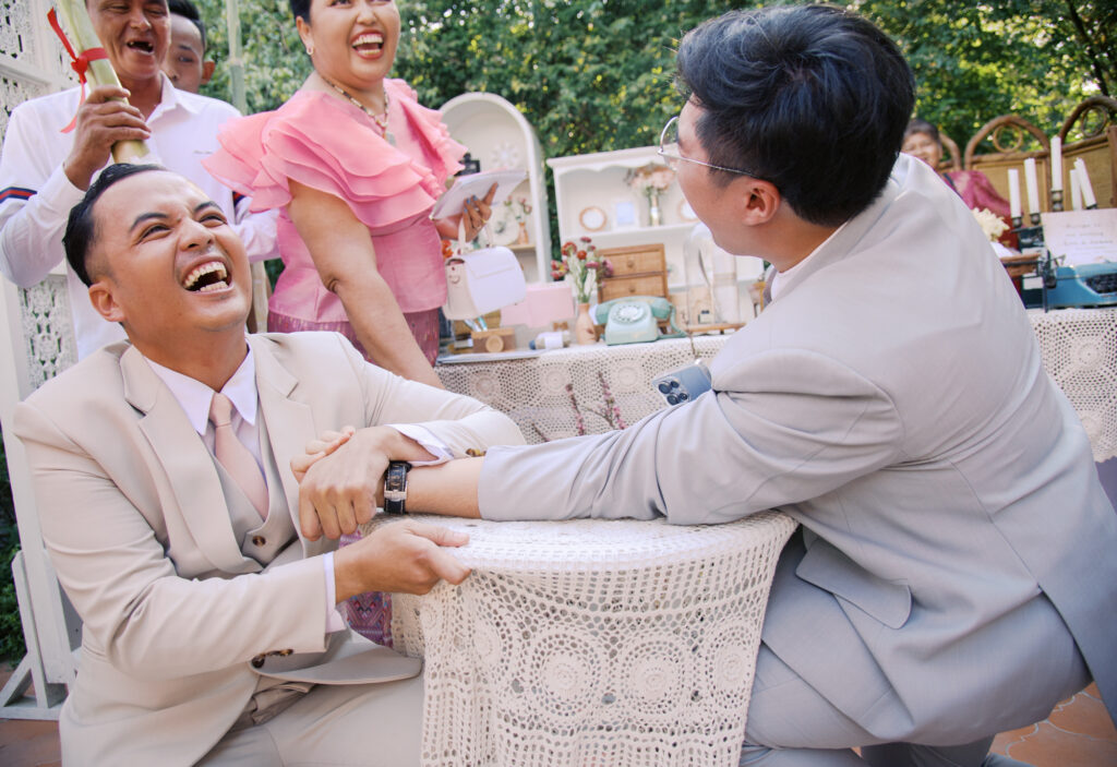 thai wedding photo at Maison de Mamie wedding venue, garden wedding, Thai wedding ceremony, Thailand wedding destination,
Thailand wedding venue, vintage wedding, thai-chinese wedding, wedding inter