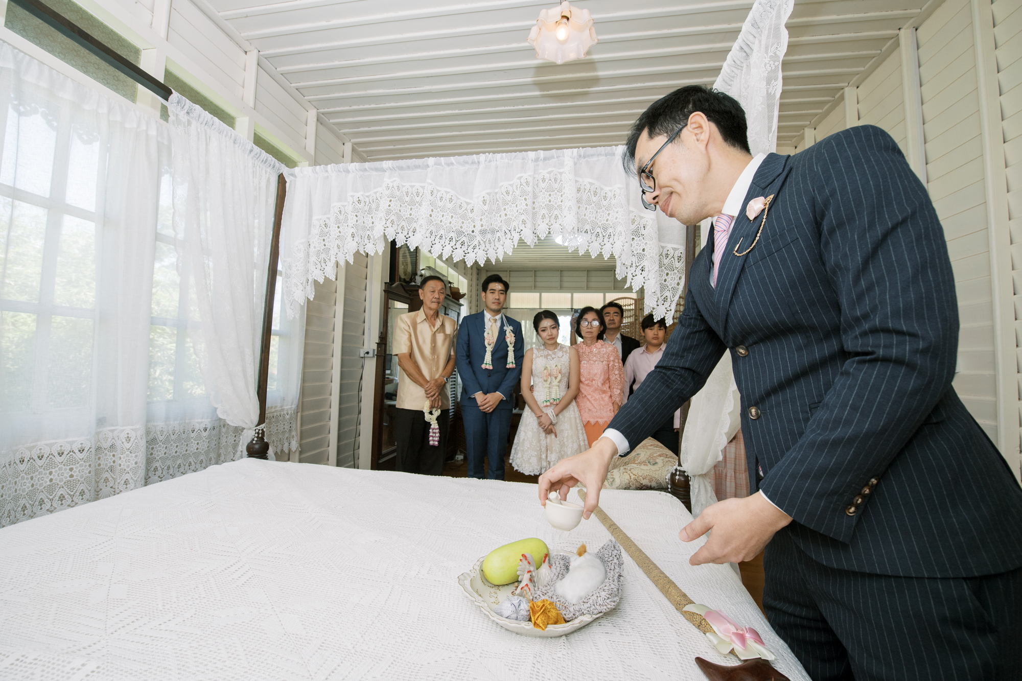 thai wedding photo at Maison de Mamie wedding venue, garden wedding, Thai wedding ceremony, Thailand wedding destination,
Thailand wedding venue, vintage wedding