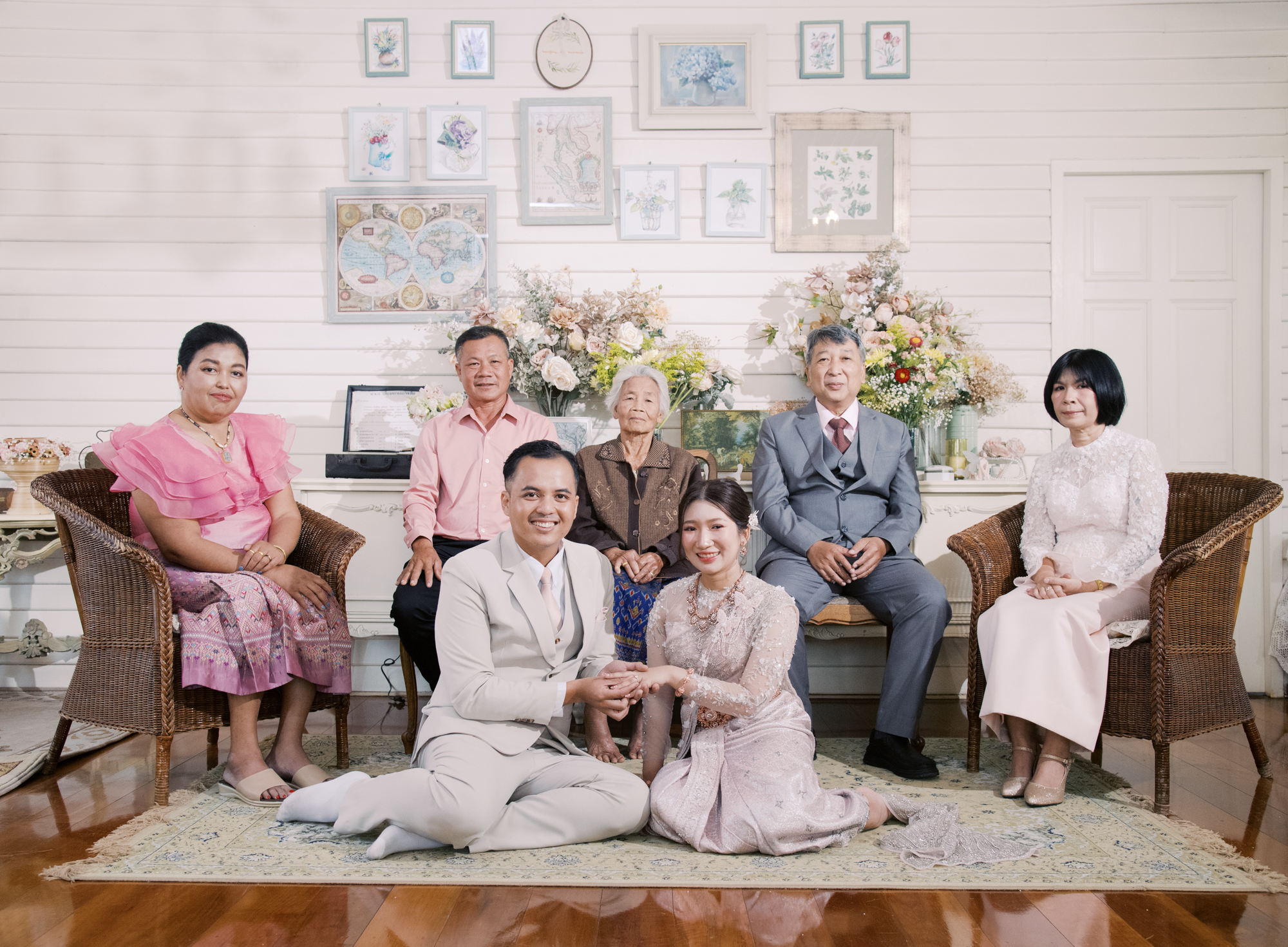 thai wedding photo at Maison de Mamie wedding venue, garden wedding, Thai wedding ceremony, Thailand wedding destination,
Thailand wedding venue, vintage wedding, thai-chinese wedding, wedding inter