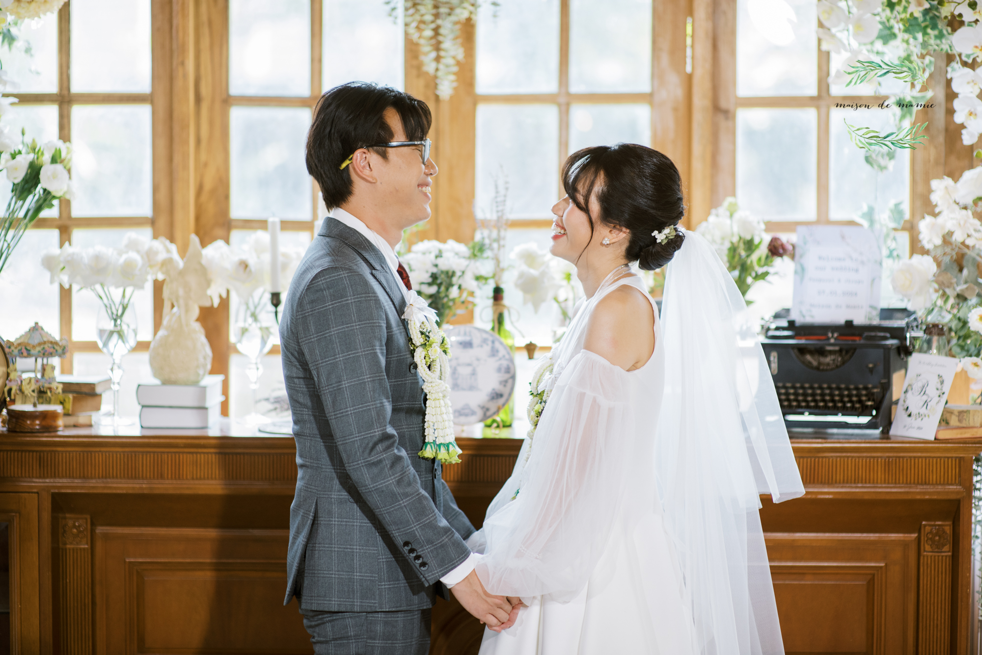 maisondemamie, wedding venue, vintage wedding, classic wedding, เมซองเดอมามี, สถานที่จัดงานแต่งงาน, gardenwedding, สถานที่จัดงานแต่งงานในสวน,พิธียกน้ำชา