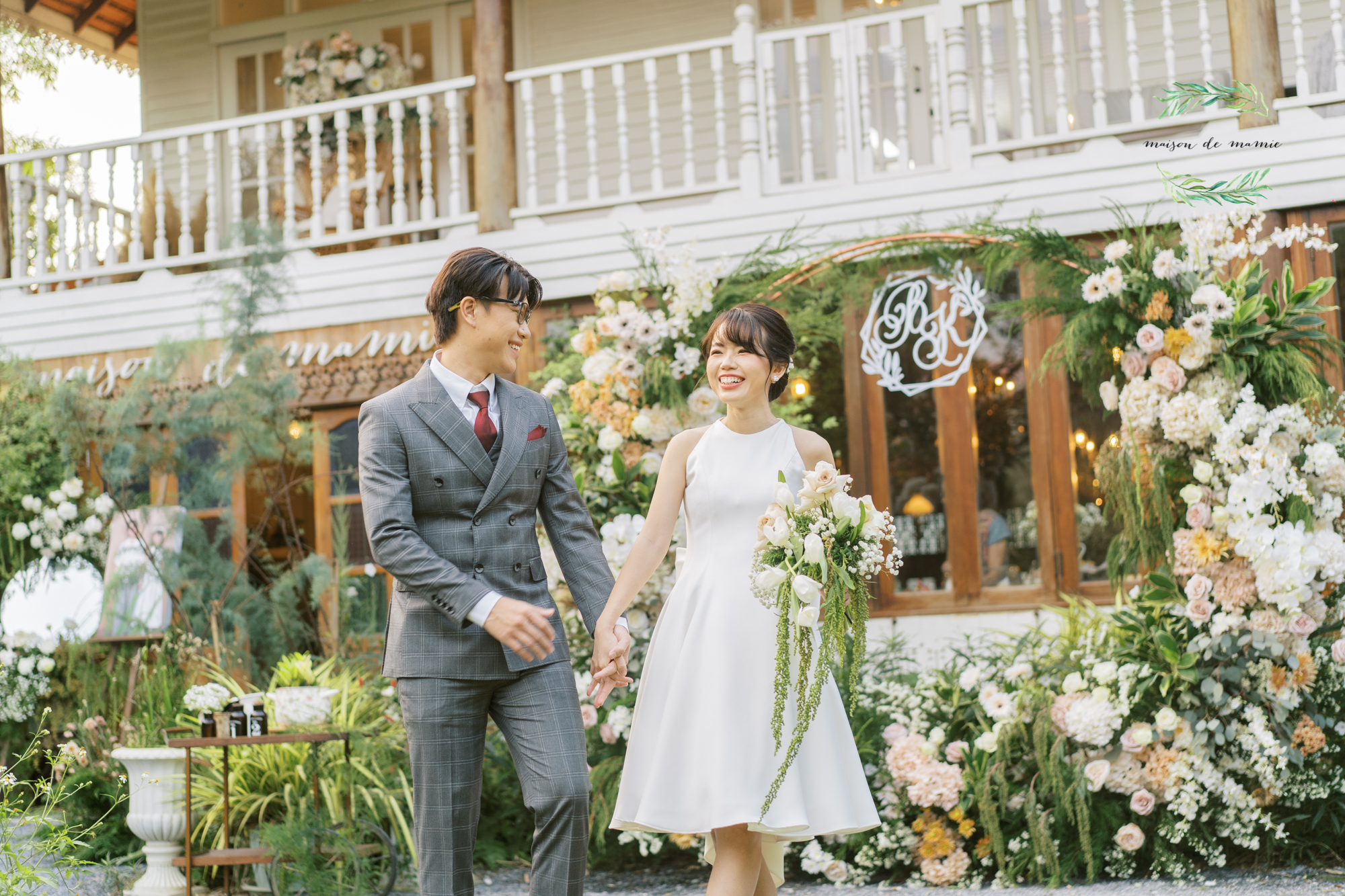 maisondemamie, wedding venue, vintage wedding, classic wedding, เมซองเดอมามี, สถานที่จัดงานแต่งงาน, gardenwedding, สถานที่จัดงานแต่งงานในสวน