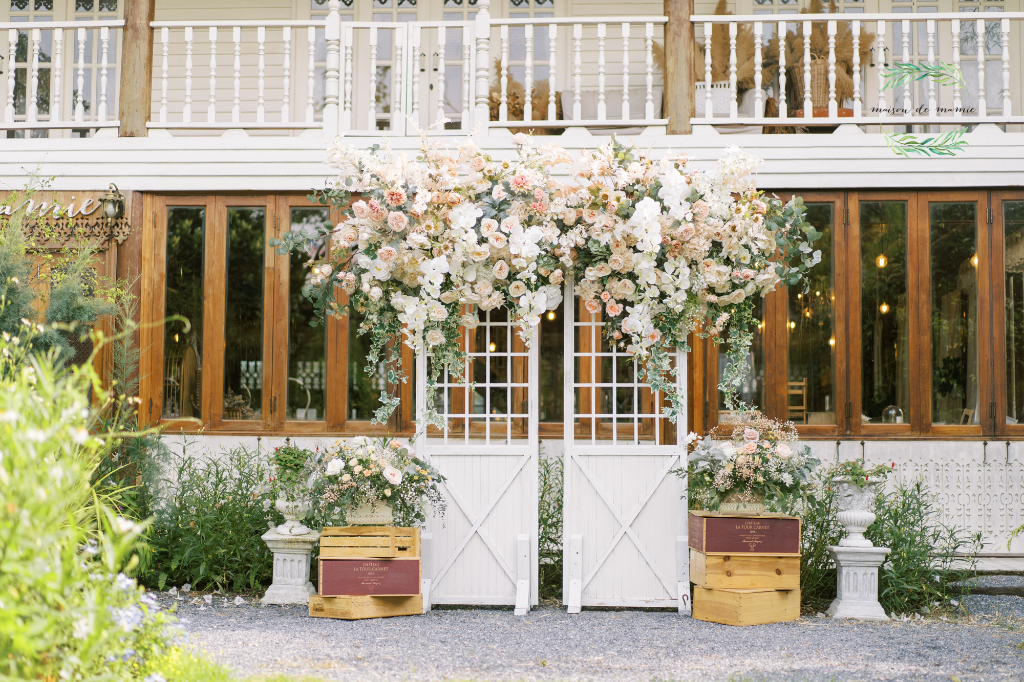 garden wedding, maison de mamie wedding venue, maison de mamie, vintage wedding, classic wedding, thaiwedding, thai wedding venue, สถานที่จัดงานแต่งงาน, สถานที่จัดงานใกล้กทม., weddinginter, thaiphotographer