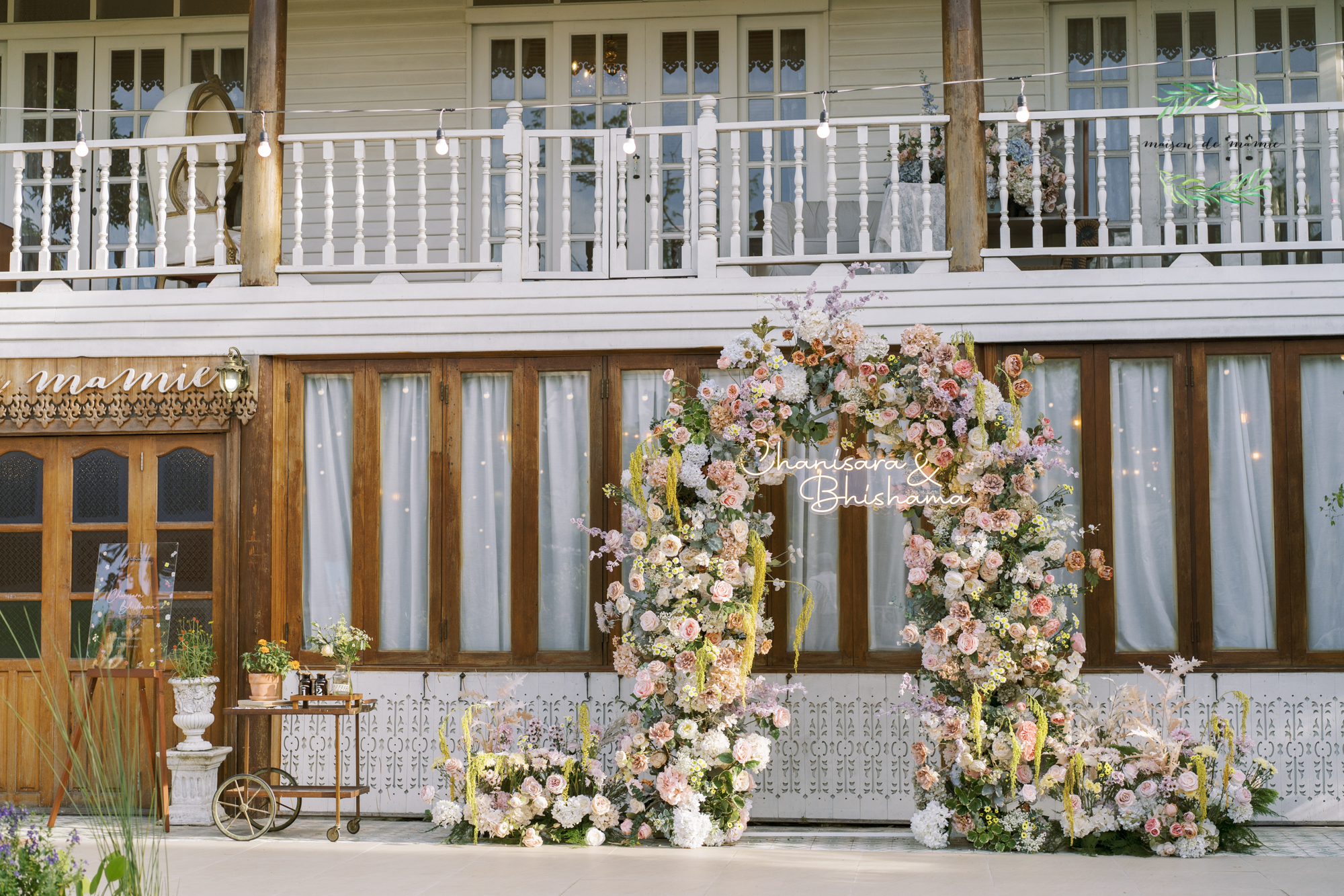 maisondemamie, wedding venue, vintage wedding, classic wedding, เมซองเดอมามี, สถานที่จัดงานแต่งงาน, gardenwedding, สถานที่จัดงานแต่งงานในสวน