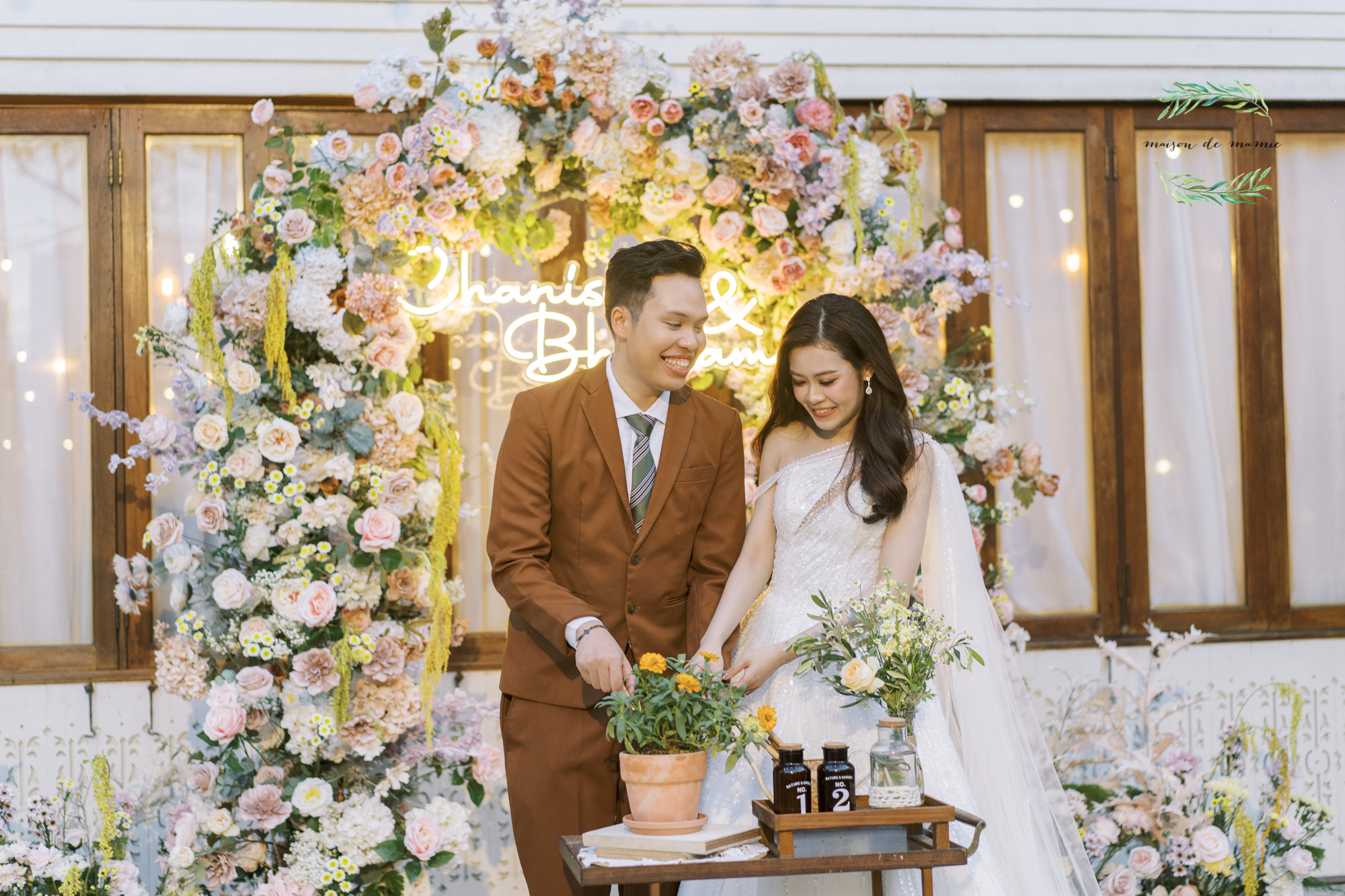 maisondemamie, wedding venue, vintage wedding, classic wedding, เมซองเดอมามี, สถานที่จัดงานแต่งงาน, gardenwedding, สถานที่จัดงานแต่งงานในสวน