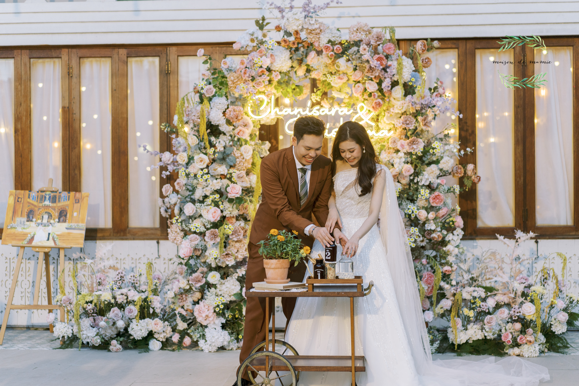 maisondemamie, wedding venue, vintage wedding, classic wedding, เมซองเดอมามี, สถานที่จัดงานแต่งงาน, gardenwedding, สถานที่จัดงานแต่งงานในสวน