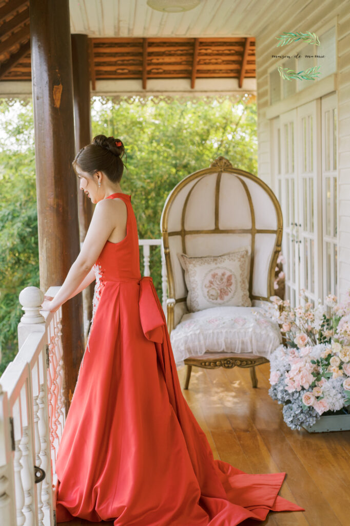 thai wedding photo at Maison de Mamie wedding venue, garden wedding, Thai wedding ceremony, Thailand wedding destination,
Thailand wedding venue, vintage wedding