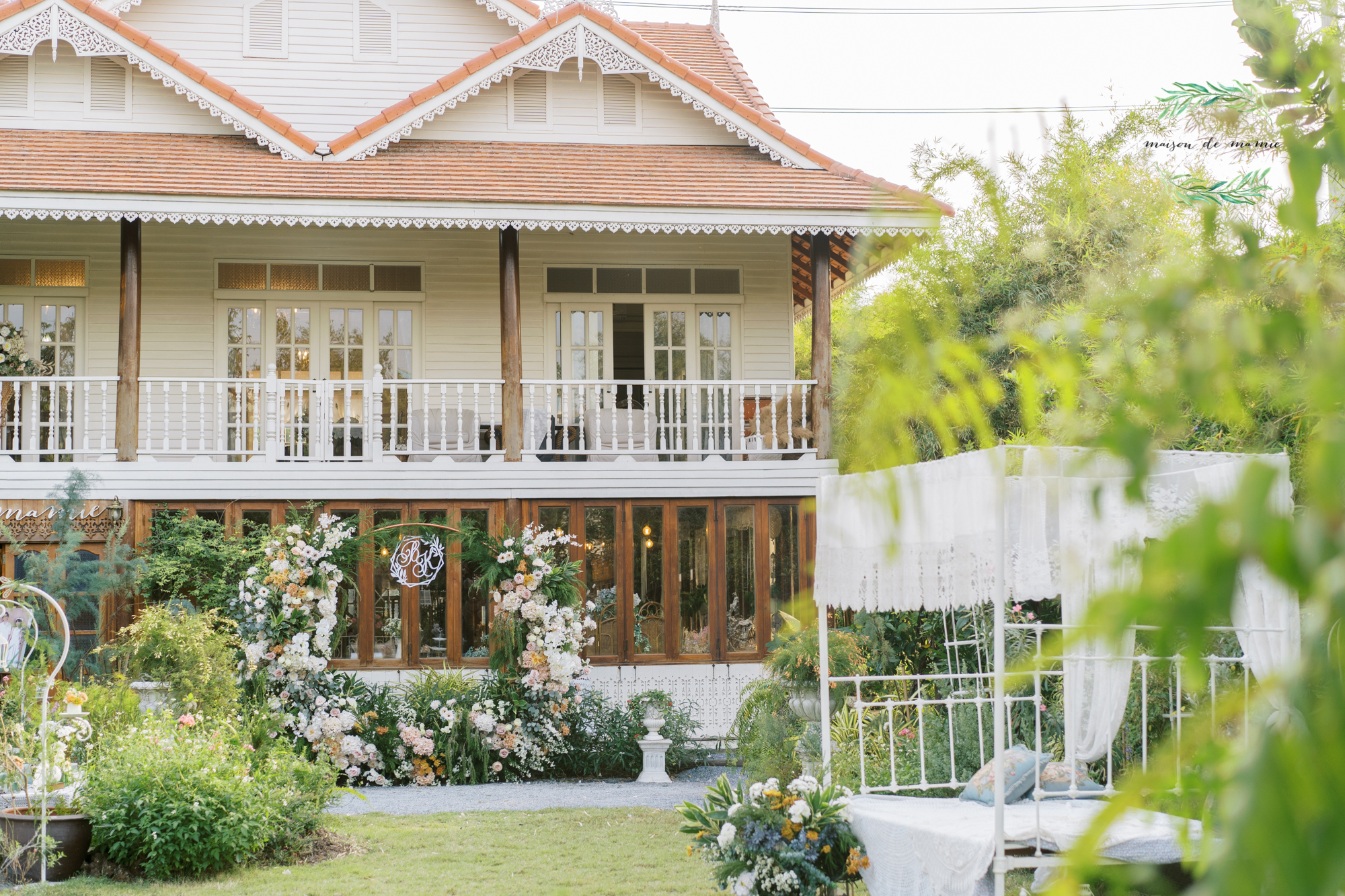 maisondemamie, wedding venue, vintage wedding, classic wedding, เมซองเดอมามี, สถานที่จัดงานแต่งงาน, gardenwedding, สถานที่จัดงานแต่งงานในสวน