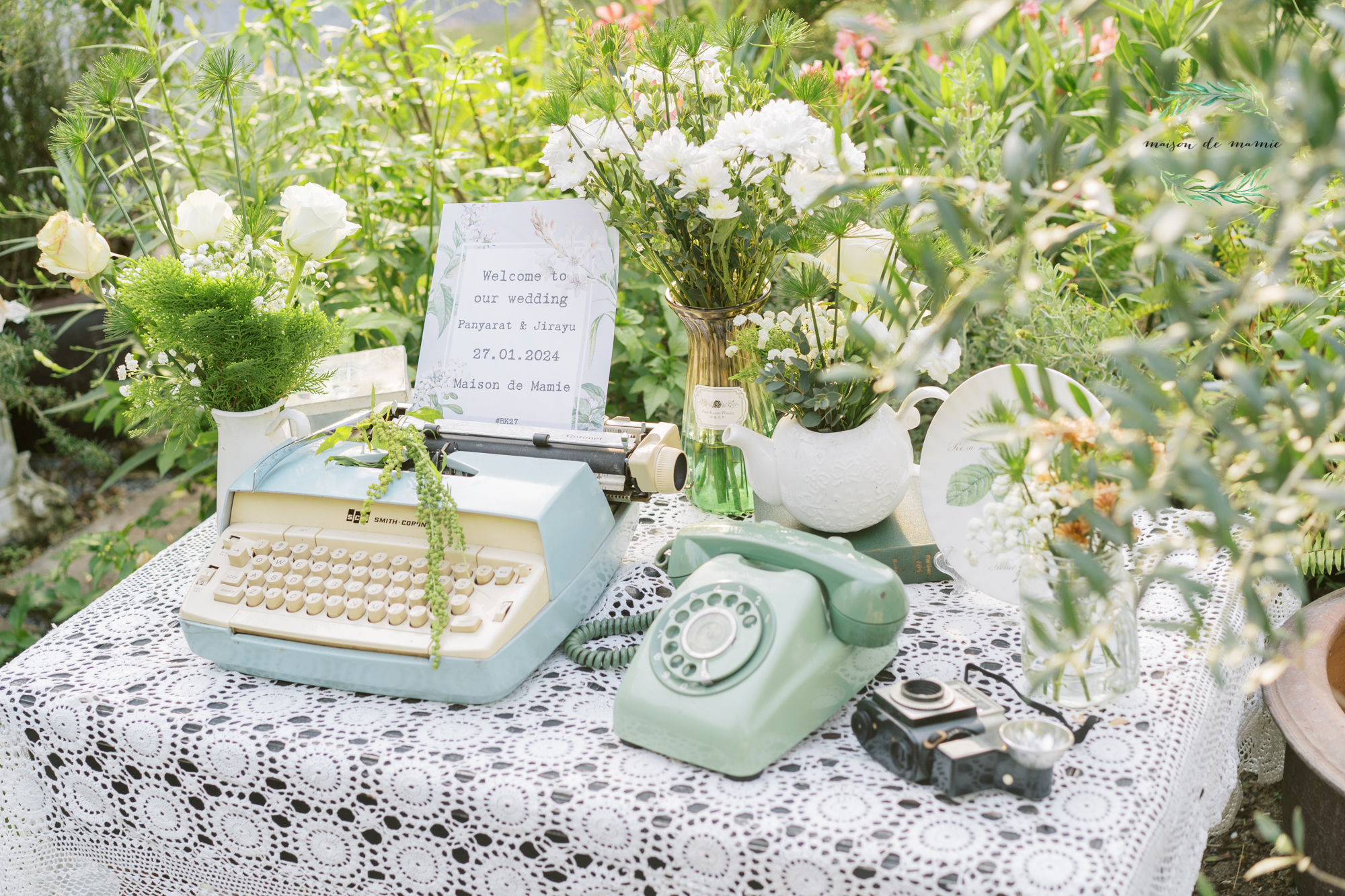 maisondemamie, wedding venue, vintage wedding, classic wedding, เมซองเดอมามี, สถานที่จัดงานแต่งงาน, gardenwedding, สถานที่จัดงานแต่งงานในสวน