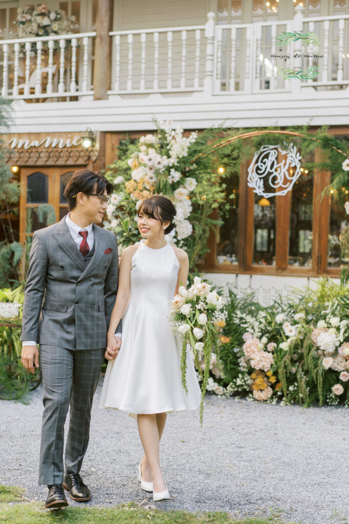 maisondemamie, wedding venue, vintage wedding, classic wedding, เมซองเดอมามี, สถานที่จัดงานแต่งงาน, gardenwedding, สถานที่จัดงานแต่งงานในสวน,พิธียกน้ำชา