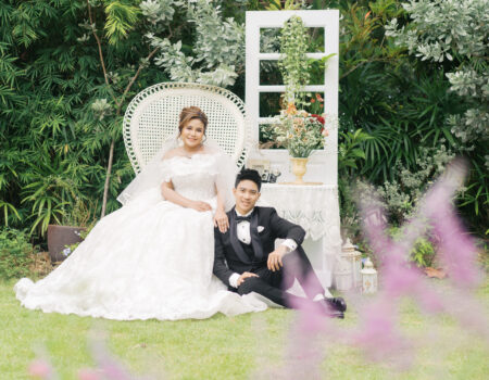 thai wedding photo at Maison de Mamie wedding venue, garden wedding, Thai wedding ceremony, Thailand wedding destination, Thailand wedding venue, vintage wedding