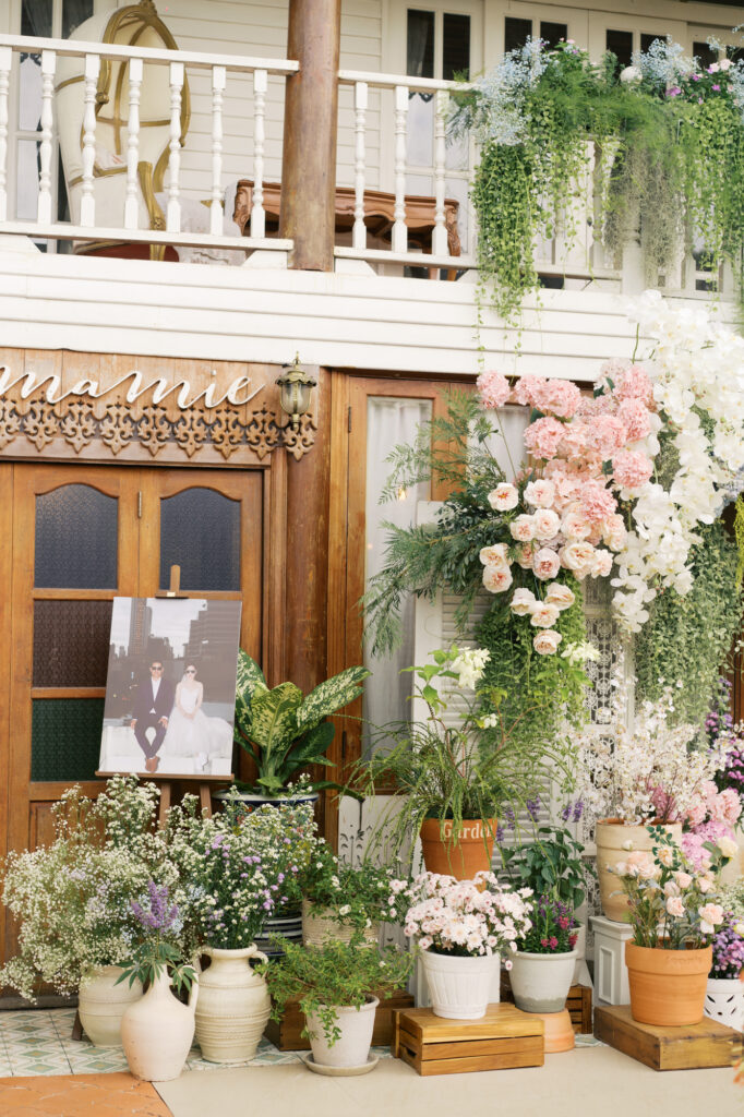 wedding venue, thai wedding venue, garden wedding, cottage garden, Chinese tea ceremony, maison de mamie wedding venue, เมซองเดอมามี, สถานที่จัดงานแต่งงาน, vintage and classic
