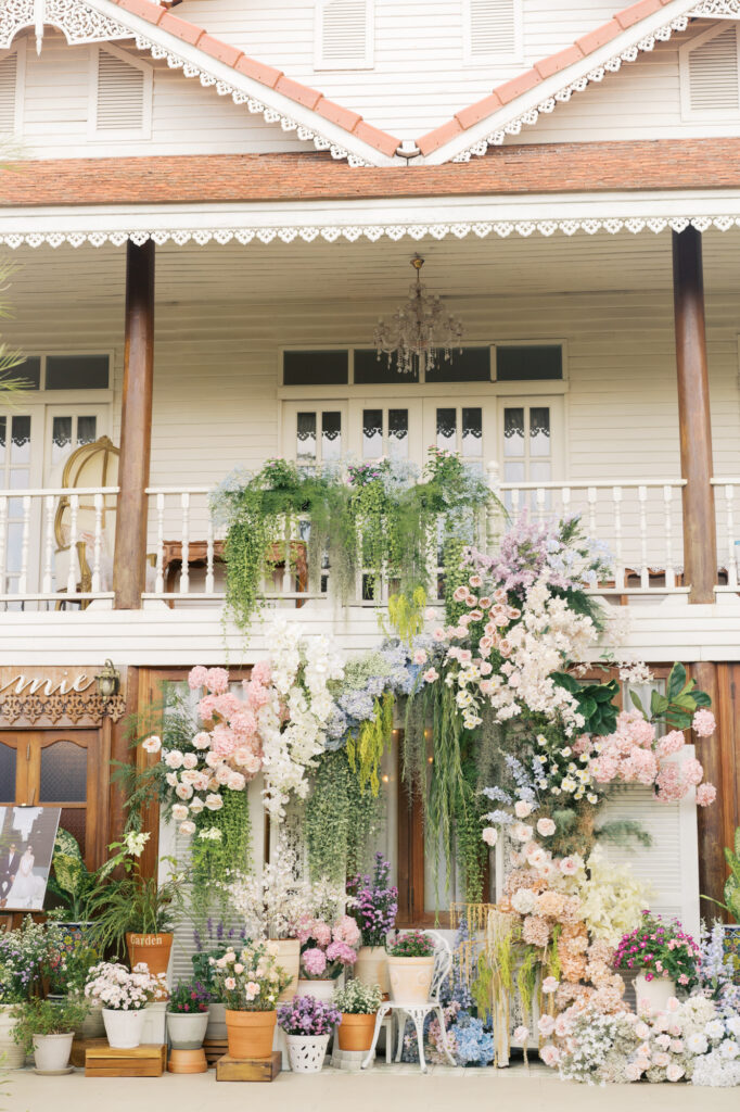 wedding venue, thai wedding venue, garden wedding, cottage garden, Chinese tea ceremony, maison de mamie wedding venue, เมซองเดอมามี, สถานที่จัดงานแต่งงาน, vintage and classic