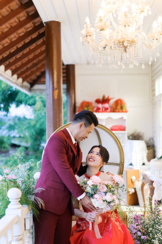 wedding venue, thai wedding venue, garden wedding, cottage garden, Chinese tea ceremony, maison de mamie wedding venue, เมซองเดอมามี, สถานที่จัดงานแต่งงาน, vintage and classic