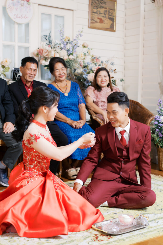wedding venue, thai wedding venue, garden wedding, cottage garden, Chinese tea ceremony, maison de mamie wedding venue, เมซองเดอมามี, สถานที่จัดงานแต่งงาน, vintage and classic