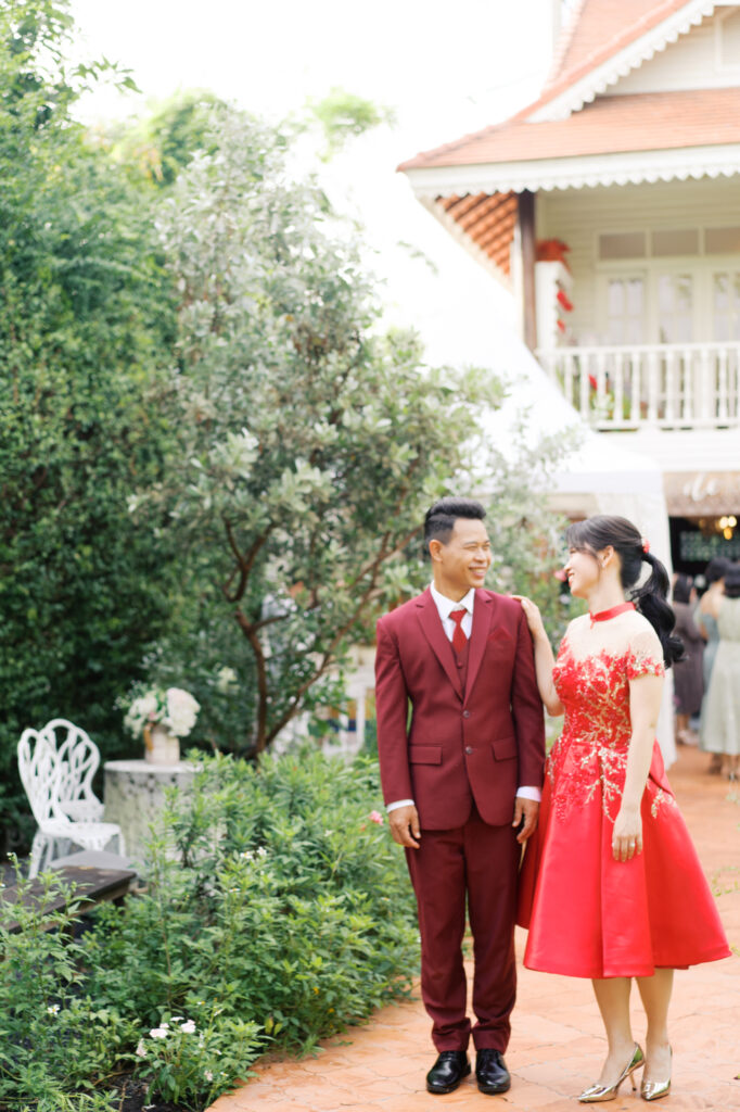 wedding venue, thai wedding venue, garden wedding, cottage garden, Chinese tea ceremony, maison de mamie wedding venue, เมซองเดอมามี, สถานที่จัดงานแต่งงาน, vintage and classic