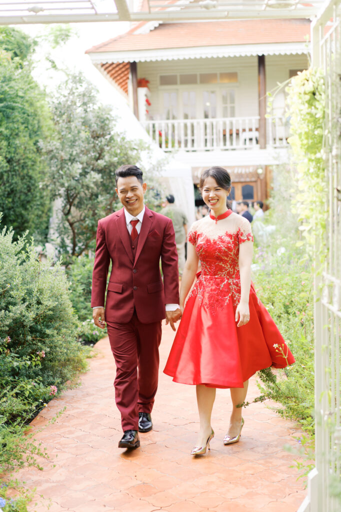 wedding venue, thai wedding venue, garden wedding, cottage garden, Chinese tea ceremony, maison de mamie wedding venue, เมซองเดอมามี, สถานที่จัดงานแต่งงาน, vintage and classic