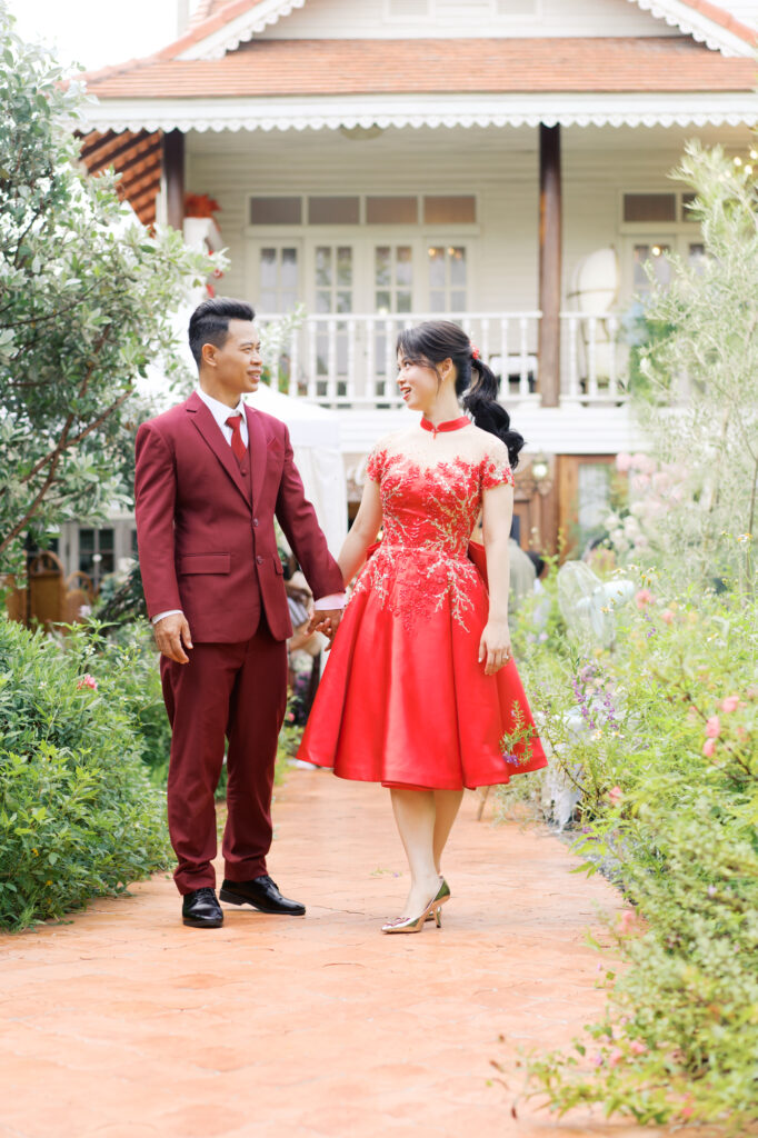 wedding venue, thai wedding venue, garden wedding, cottage garden, Chinese tea ceremony, maison de mamie wedding venue, เมซองเดอมามี, สถานที่จัดงานแต่งงาน, vintage and classic