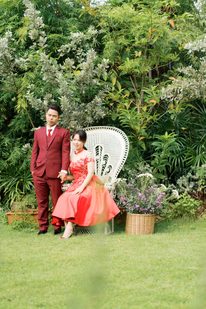 wedding venue, thai wedding venue, garden wedding, cottage garden, Chinese tea ceremony, maison de mamie wedding venue, เมซองเดอมามี, สถานที่จัดงานแต่งงาน, vintage and classic