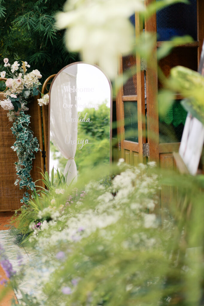 wedding venue, thai wedding venue, garden wedding, cottage garden, Chinese tea ceremony, maison de mamie wedding venue, เมซองเดอมามี, สถานที่จัดงานแต่งงาน, vintage and classic