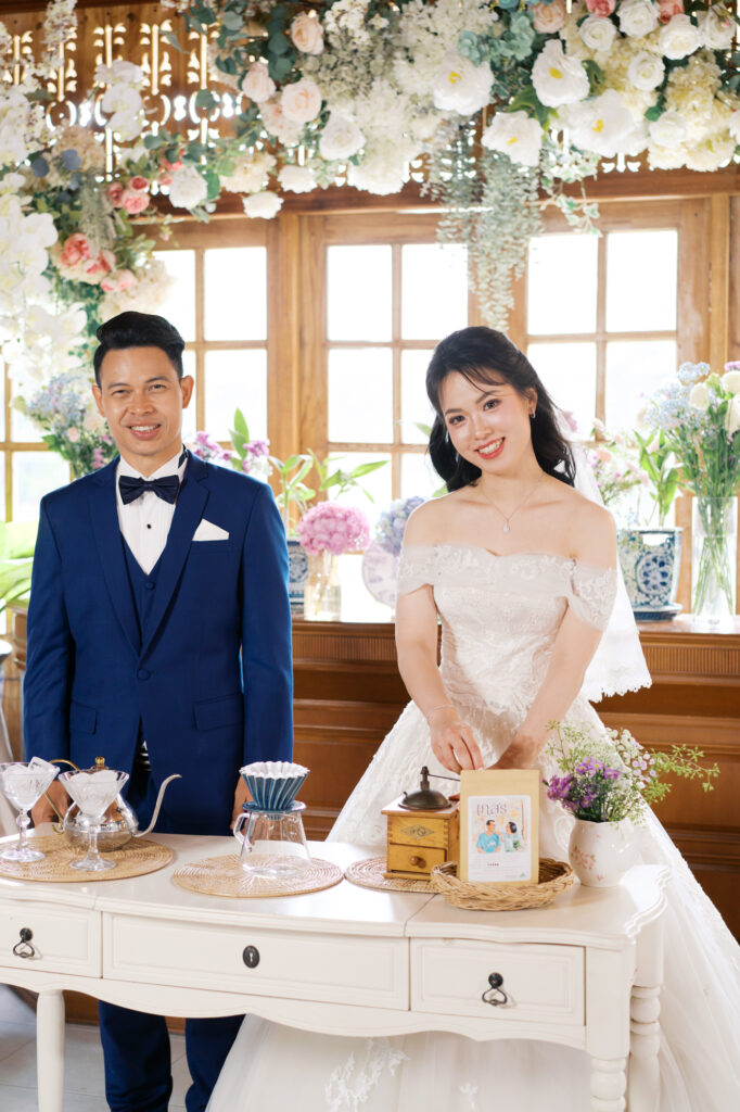 wedding venue, thai wedding venue, garden wedding, cottage garden, Chinese tea ceremony, maison de mamie wedding venue, เมซองเดอมามี, สถานที่จัดงานแต่งงาน, vintage and classic