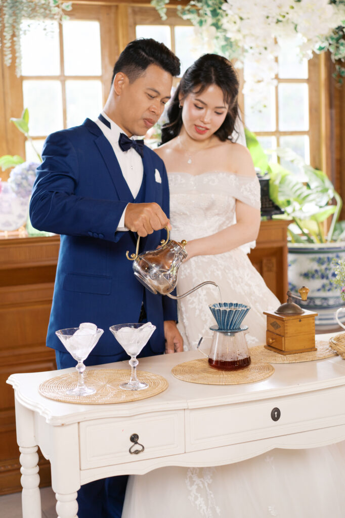 wedding venue, thai wedding venue, garden wedding, cottage garden, Chinese tea ceremony, maison de mamie wedding venue, เมซองเดอมามี, สถานที่จัดงานแต่งงาน, vintage and classic