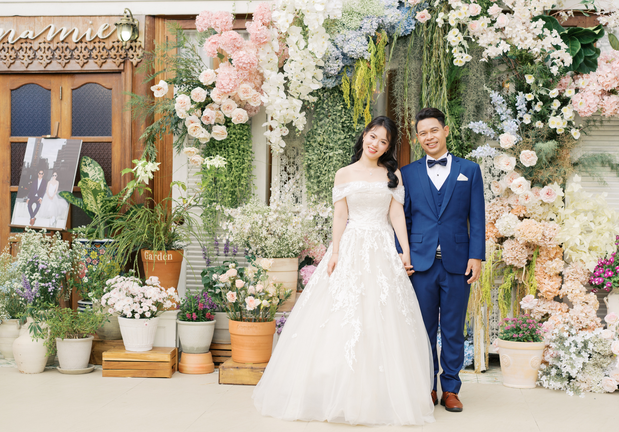 wedding venue, thai wedding venue, garden wedding, cottage garden, Chinese tea ceremony, maison de mamie wedding venue, เมซองเดอมามี, สถานที่จัดงานแต่งงาน, vintage and classic
