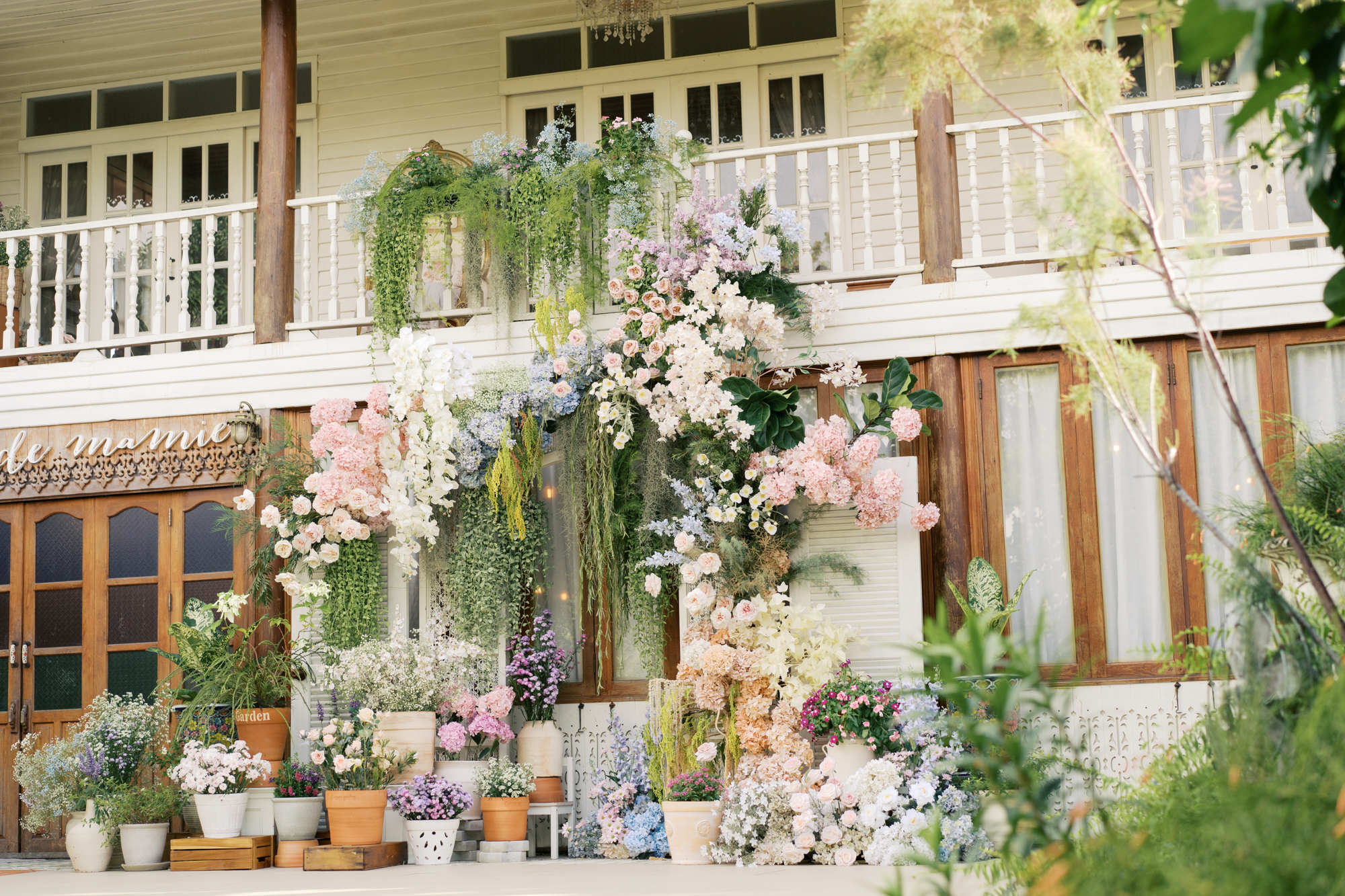 wedding venue, thai wedding venue, garden wedding, cottage garden, Chinese tea ceremony, maison de mamie wedding venue, เมซองเดอมามี, สถานที่จัดงานแต่งงาน, vintage and classic