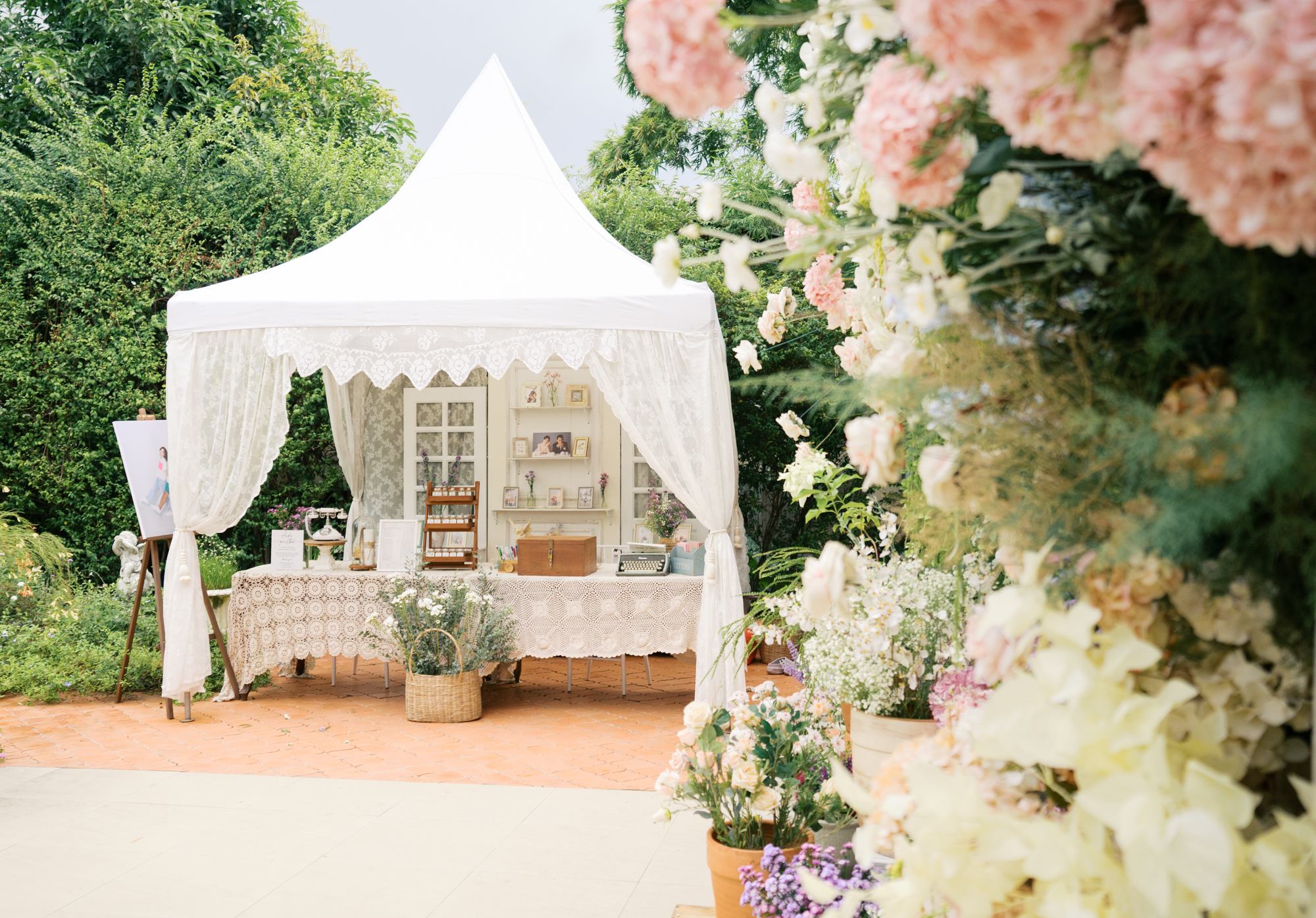 wedding venue, thai wedding venue, garden wedding, cottage garden, Chinese tea ceremony, maison de mamie wedding venue, เมซองเดอมามี, สถานที่จัดงานแต่งงาน, vintage and classic