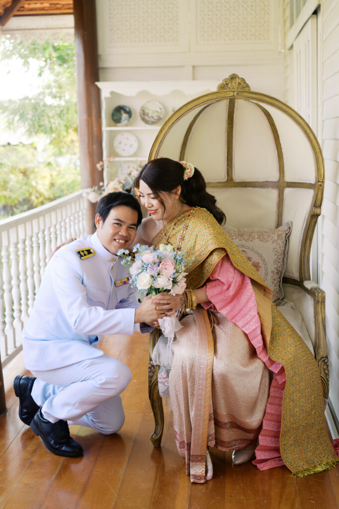 สถานที่จัดงานแต่งงานสมุทรปราการ, สถานที่จัดงานแต่งงาน, เมซองเดอมามี, maisondemamie, wedding venue, wedding photo, thai wedding, vintage wedding, classic wedding,ชุดไทยพาสรรธ์, ชุดไทยนุ่งสด