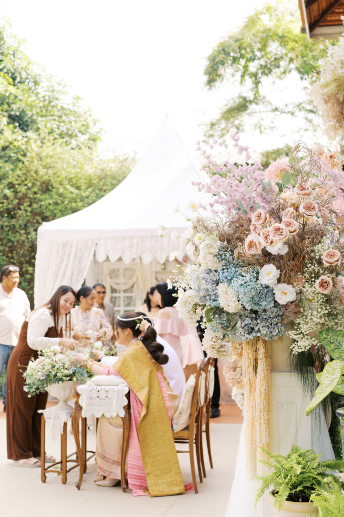 สถานที่จัดงานแต่งงานสมุทรปราการ, สถานที่จัดงานแต่งงาน, เมซองเดอมามี, maisondemamie, wedding venue, wedding photo, thai wedding, vintage wedding, classic wedding,ชุดไทยพาสรรธ์, ชุดไทยนุ่งสด