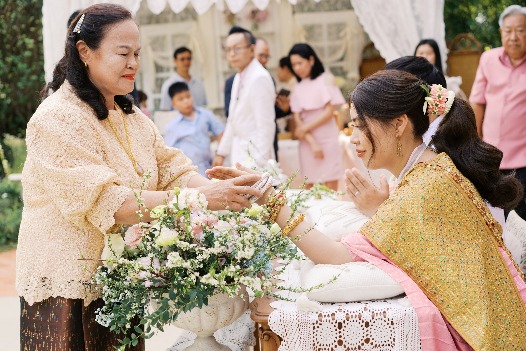 สถานที่จัดงานแต่งงานสมุทรปราการ, สถานที่จัดงานแต่งงาน, เมซองเดอมามี, maisondemamie, wedding venue, wedding photo, thai wedding, vintage wedding, classic wedding,ชุดไทยพาสรรธ์, ชุดไทยนุ่งสด