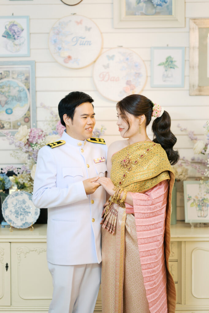 สถานที่จัดงานแต่งงานสมุทรปราการ, สถานที่จัดงานแต่งงาน, เมซองเดอมามี, maisondemamie, wedding venue, wedding photo, thai wedding, vintage wedding, classic wedding,ชุดไทยพาสรรธ์, ชุดไทยนุ่งสด