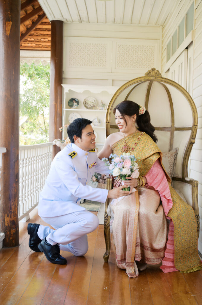 สถานที่จัดงานแต่งงานสมุทรปราการ, สถานที่จัดงานแต่งงาน, เมซองเดอมามี, maisondemamie, wedding venue, wedding photo, thai wedding, vintage wedding, classic wedding,ชุดไทยพาสรรธ์, ชุดไทยนุ่งสด