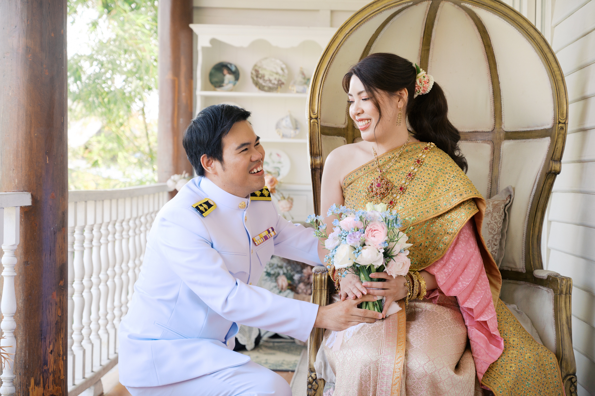 สถานที่จัดงานแต่งงานสมุทรปราการ, สถานที่จัดงานแต่งงาน, เมซองเดอมามี, maisondemamie, wedding venue, wedding photo, thai wedding, vintage wedding, classic wedding,ชุดไทยพาสรรธ์, ชุดไทยนุ่งสด