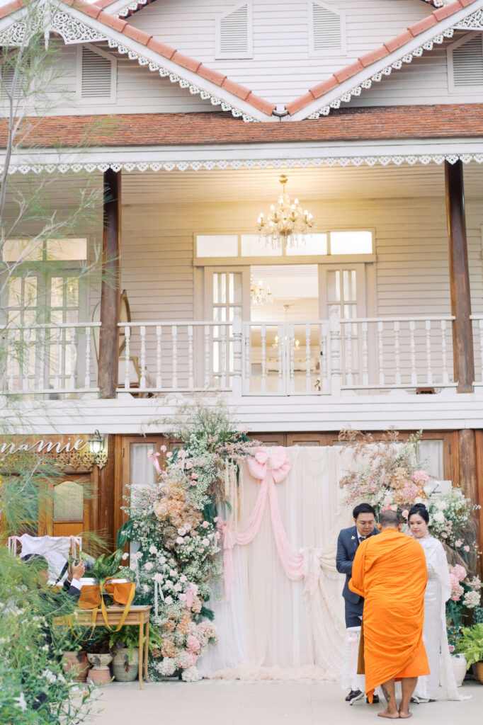 สถานที่จัดงานแต่งงานสมุทรปราการ, wedding venue, Thai house wedding, maison de mamie, garden wedding, vintage wedding, classic wedding, งานแต่งงานในสวน