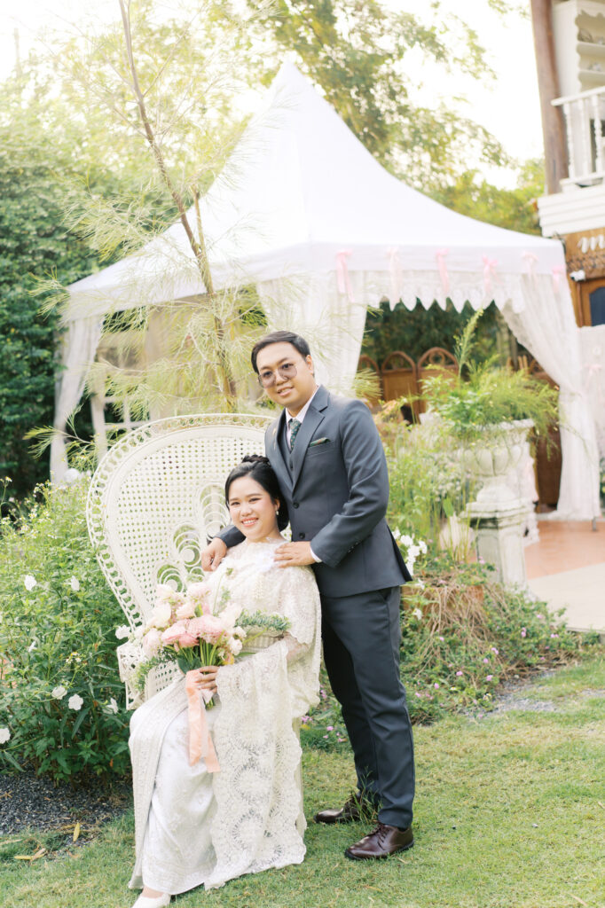 สถานที่จัดงานแต่งงานสมุทรปราการ, wedding venue, Thai house wedding, maison de mamie, garden wedding, vintage wedding, classic wedding, งานแต่งงานในสวน