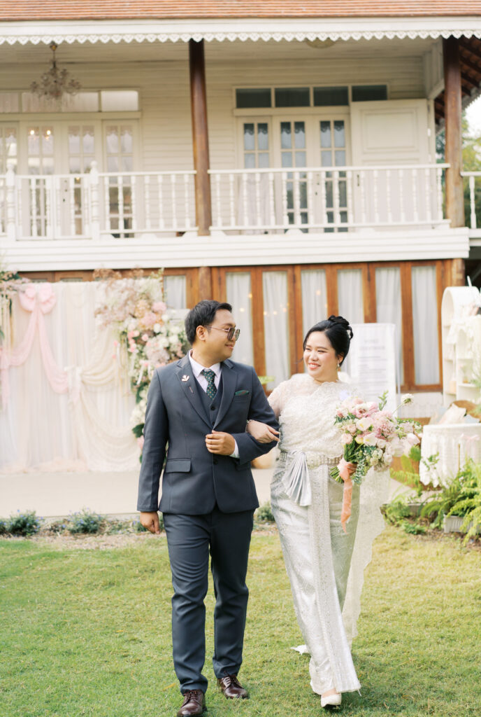 สถานที่จัดงานแต่งงานสมุทรปราการ, wedding venue, Thai house wedding, maison de mamie, garden wedding, vintage wedding, classic wedding, งานแต่งงานในสวน