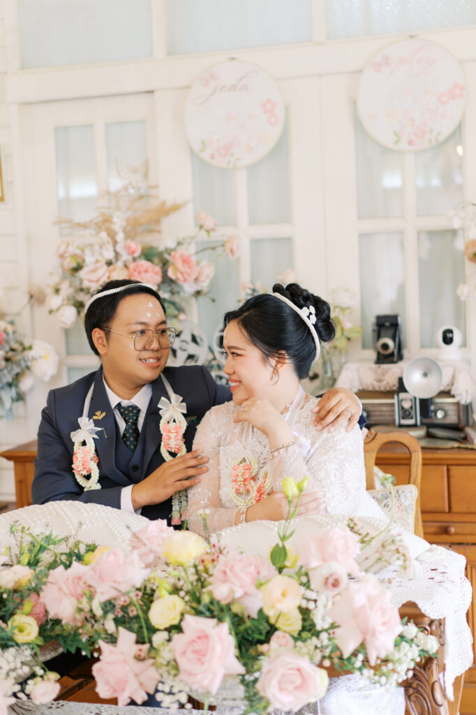 สถานที่จัดงานแต่งงานสมุทรปราการ, wedding venue, Thai house wedding, maison de mamie, garden wedding, vintage wedding, classic wedding, งานแต่งงานในสวน