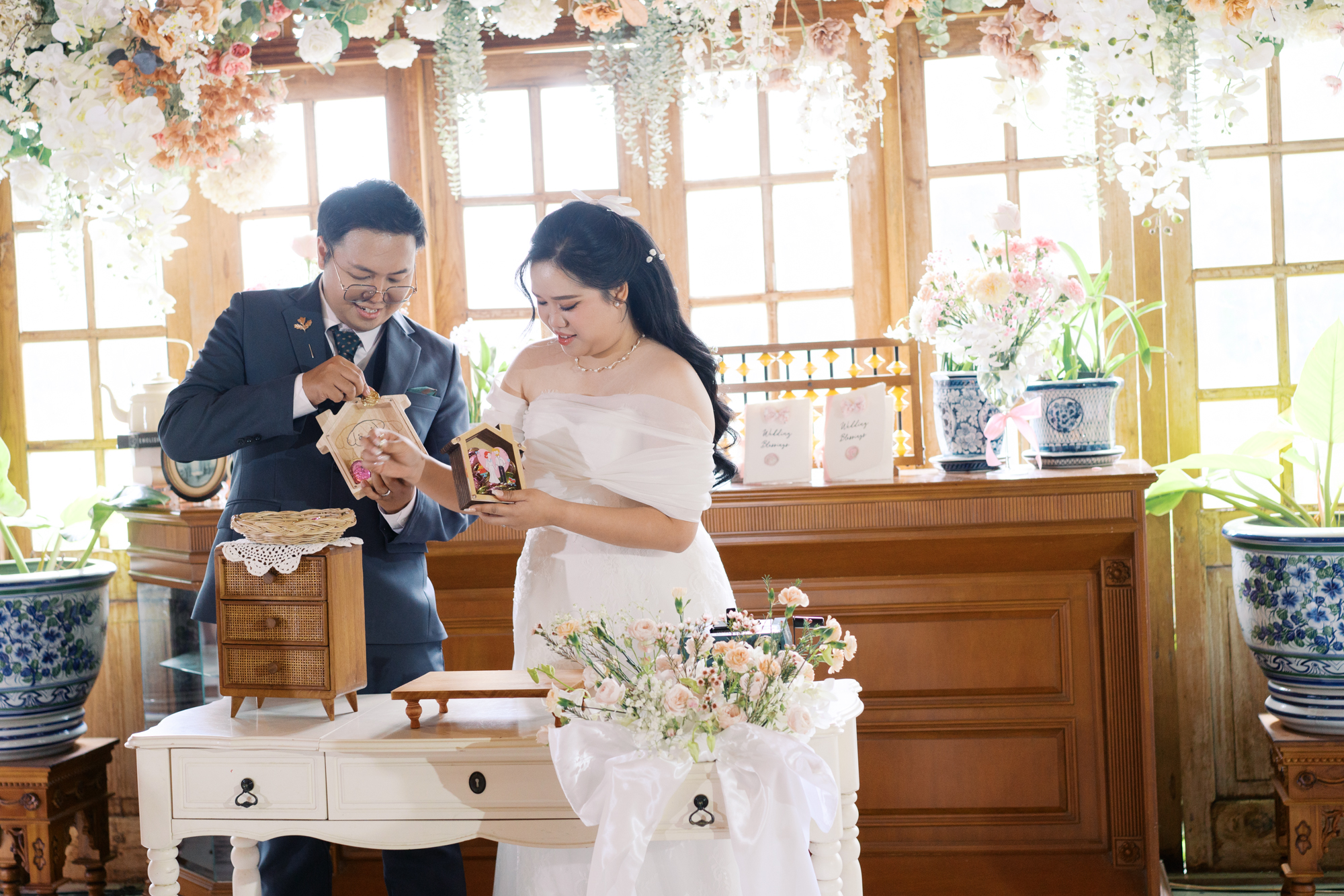 สถานที่จัดงานแต่งงานสมุทรปราการ, wedding venue, Thai house wedding, maison de mamie, garden wedding, vintage wedding, classic wedding, งานแต่งงานในสวน